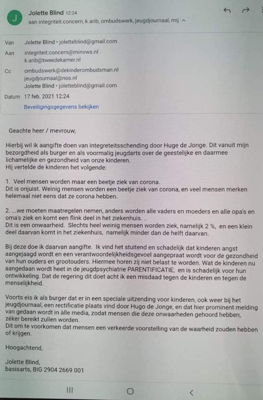 aangifte tegen hugo de jonghe