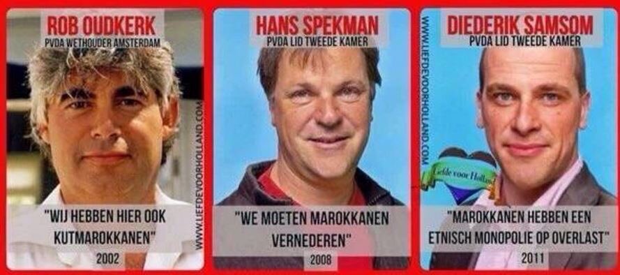 pvda racisme